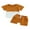 Brown, variant on Bagilaanoe 2pcs Toddler Baby Boy Short Pants Set Short Sleeve Patchwork T-shirt Tops + Shorts 6M 12M 18M 24M 3T Kids Casual Summer Outfits