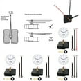 thumbnail image 4 of Wall Silent Clock Movement Quartz Movement Hands Repair Parts Replacement Tool, 4 of 4