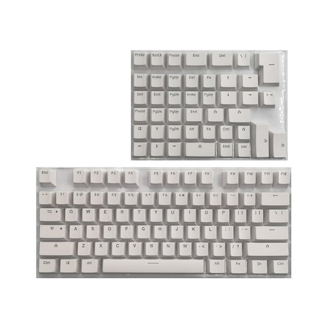 lionlar Interrupteurs PBT Gaming Teinture Sublimation Mini Clavier Mécanique Premium DIY Personnalisé Blanc