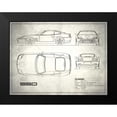 thumbnail image 2 of Rogan, Mark 24x19 Black Modern Framed Museum Art Print Titled - Ferrari 550 White, 2 of 5