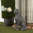 thumbnail image 2 of DecMode 25" Indoor Outdoor Dog Garden Sculpture, 2 of 8