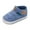 Blue, variant on Summer Baby Infant Boys Sandals Canvas Soft Sole Non-Slip Closed Toe First Walkers Shoes