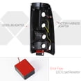 thumbnail image 7 of DNA Motoring For 03-07 Chevy Silverado GMC Sierra Full LED Tail Light Brake Lamps Pair Black Smoked, 7 of 7