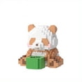 thumbnail image 3 of Micro Particle Building Blocks Panda Flower Orchid Feiyun Seven Toys Compatible With Doll Gifts, 3 of 5