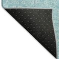 thumbnail image 5 of Addison Rugs Mayfield Premium Machine Washable Traditional Panel Sky Round Rug, 8' x 8', 5 of 5