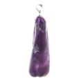 thumbnail image 2 of KLKCMS Pendentif en Pierre de Cristal d'Améthyste Naturelle 1 Pce Collier Chanceux Fait Main, 2 of 7