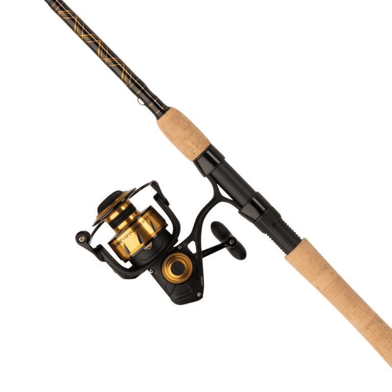 PENN Spinfisher VI Fishing Rod and Reel Spinning Combo, 7' 1PC M