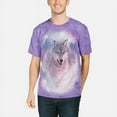 thumbnail image 2 of The Mountain Northern Lights Adult T-Shirt, Purple, 3XL, 2 of 2