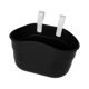 thumbnail image 5 of Cesta delantera para bicicleta desmontable e impermeable con correa para manillar delantero de scooter Negro, 5 of 9
