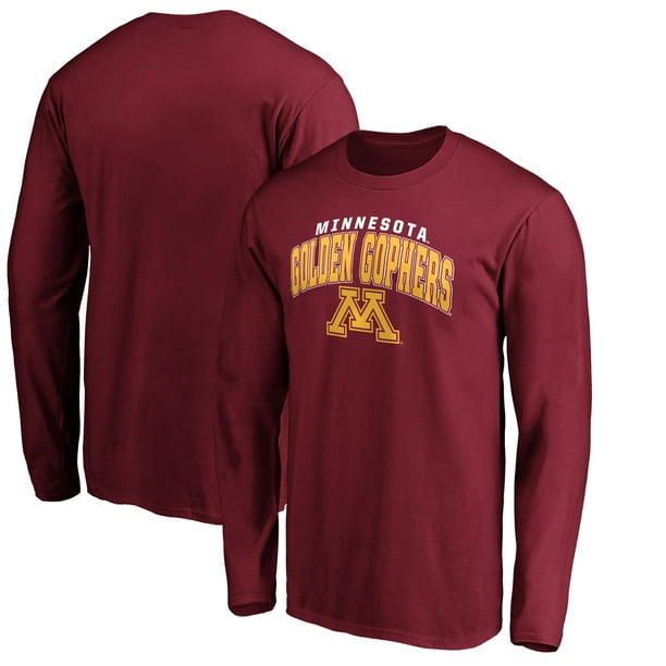 Minnesota Golden Gophers Fanatics Branded Steady Long Sleeve T-Shirt ...