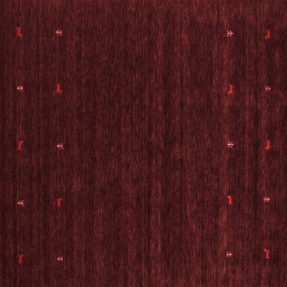 Ahgly Company Indoor Square Persian Red Traditional Area Rugs, 4' Square