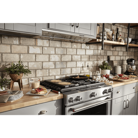KitchenAid - 36" Convertible Range Hood - Stainless steel
