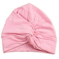 thumbnail image 4 of Sombrero de Bebé Qarigey Bandanas de algodón niños Turbante Diadema azul marino, 4 of 4