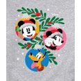 thumbnail image 3 of Disney - Mickey Minnie Pluto Ornaments - Men's Crew Fleece Sweatshirt Sweatshirt, 3 of 5