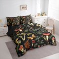 thumbnail image 3 of Homewish Botanical Mushroom 7-Piece Twin Bedding Sets for Boys Girls,Flying Butterfly Bedding Comforter Set,Tree Leaves Breathable Sheet Sets,Super Cozy Room Decor,Reversible, 3 of 8