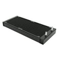 thumbnail image 4 of 277 Mm Water Cooling Radiator Dual 120 Mm Fan Mounts 12 Tubes Water Cooler Heatsink Radiator, Aluminum Alloy DIY Computer Heat Exchanger Radiator for PC Water Cooling, 4 of 7