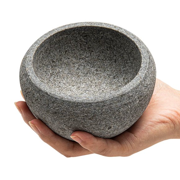 Cuenco para jabón y crema de afeitar CHARMMAN Natural Granite Stone