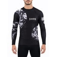 thumbnail image 2 of Raven Fightwear Constrictor Snake White IBJJF Approved MMA Rash Guard Medium, 2 of 3