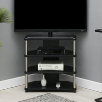 Convenience Concepts Designs2Go Corner TV Stand for TVs up to 29 Inches, Black