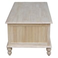 thumbnail image 5 of International Concepts  24 x 48 x 19 in. Cottage Collection Coffee Table with Storage, Beach White, 5 of 11