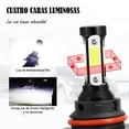 thumbnail image 3 of Kit 2 Focos Led Modelo 9007 Luz Blanca De 4 Lados Para Auto, 3 of 8