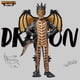 thumbnail image 2 of Disfraz de Spooktacular Creations para Halloween, Gold Dragon, para niños, 2 of 6