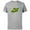 Athletic Heather, variant on Disney Pixar Toy Story Pizza Planet Rocket Ship Neon T-Shirt - Short Sleeve Cotton T-Shirt for Adults - Customized-Charcoal