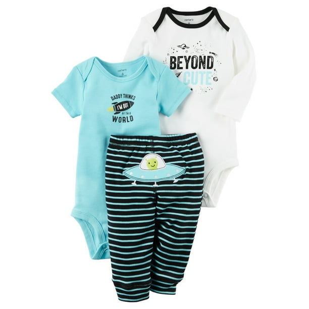 Carter's Carters Baby Boys 3Piece Little Character Set Beyond Cute