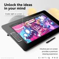 thumbnail image 2 of Wacom Cintiq Pro 24 Creative Pen and Touch Display: monitor de dibujo gráfico 4K con presión de lápiz de 8192 y 99% Adobe RGB (DTH2420K0), negro, 2 of 5