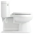 thumbnail image 3 of Kohler 3619-7 Elongated Toilet with Concealed Trapway, 1.28 GPF - Black, 3 of 5