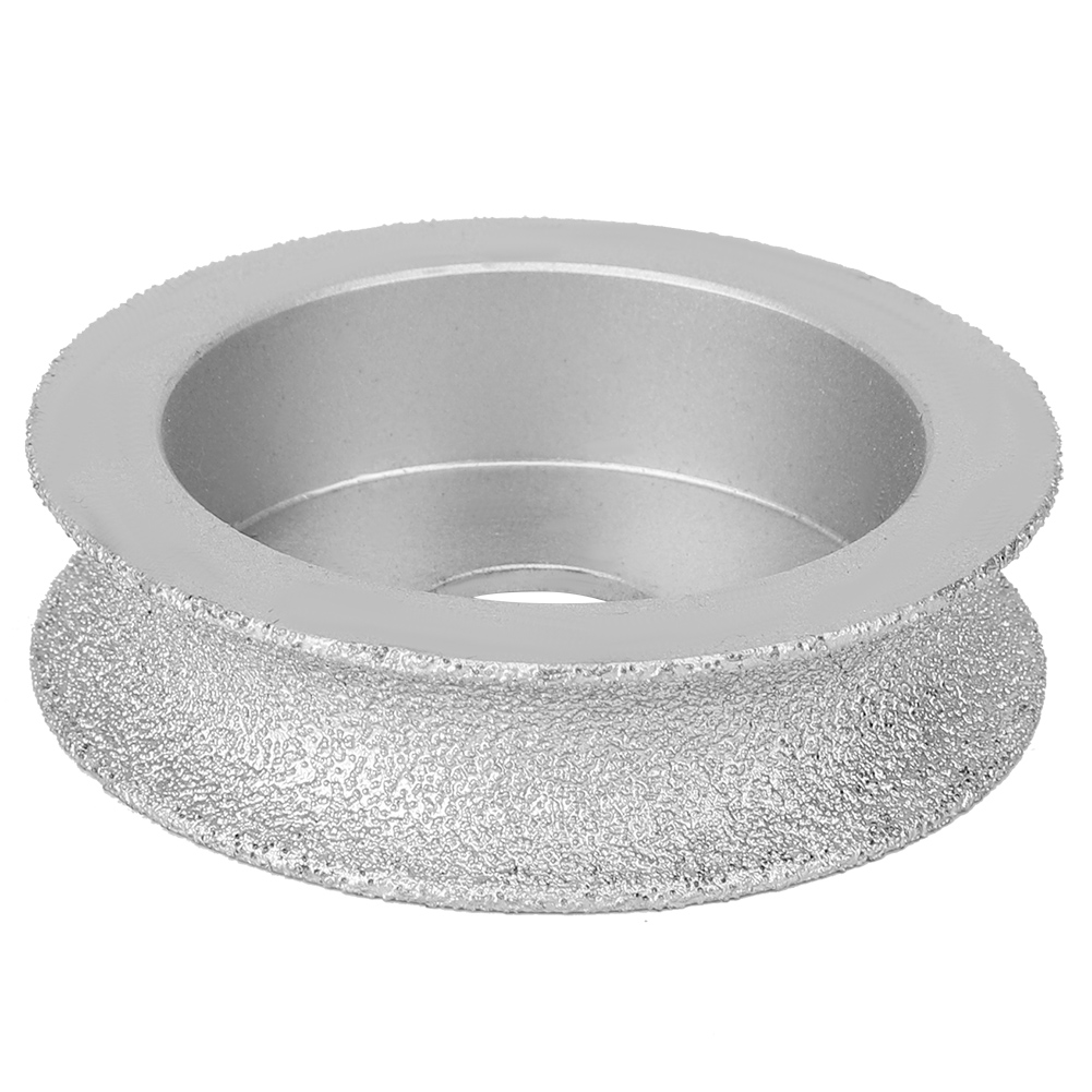 Grinding Wheel, Brazed Stone Grinding Wheel, Easy Operation Chamfering Concrete Exterior Wall