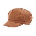 thumbnail image 1 of Sonducket Sombrero para mujer de pana de moda cálido y cómodo para otoño e invierno Selección multicolor Sombreros Color camello, 1 of 6