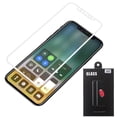 thumbnail image 3 of iPhone X Screen Protector, SOGA [Tempered Glass Series] HD Screen Protector for Apple iPhone X (Full Coverage Protection) (Case Friendly Version) - White, 3 of 3