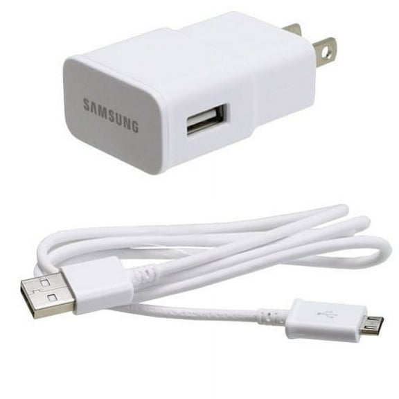 Rapid Home Wall Travel Charger USB Adapter Data Cable OEM Compatible With Samsung Galaxy Tab Active A 9.7 8.0 10.1 4 8.0 7.0 10.1 SM-T530 Sky, S7 Active, S6 Active, S5 Active, On5 Mega 2