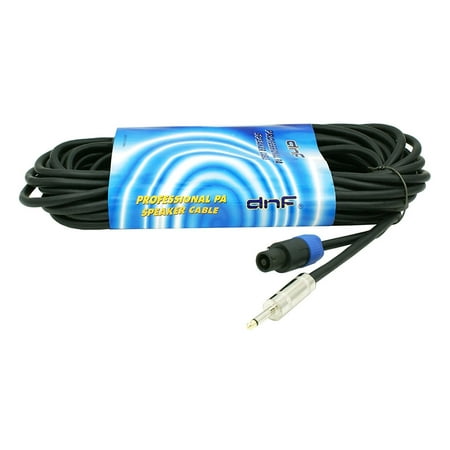 Speakon Plugs 25 Foot - 2 Pack 25 FT SPEAKON TO 1/4