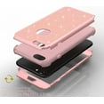 thumbnail image 2 of Personalized Shiny Silicone PC 3-in-1 Phone Case for iPhone 13 Pro Max 12 Mini 11 X XR XS 7 8 Plus, Full Protection Back Cover(Yellow,12/12 Pro), 2 of 7