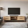 thumbnail image 3 of Origins by Alpine Modern Akira TV Console, Light Oak, 3 of 7