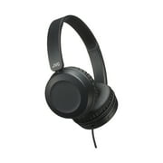 JVC HA-S31MB On Ear Lightweight Headphones with Powerful Sound, Integrated Remote & Mic for Smartphones (Black)