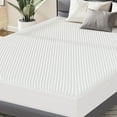 thumbnail image 4 of JOINSUN King Mattress Protector, Breathable, Deep Pocket Fitted Sheet, Hypoallergenic Cover, 4 of 5