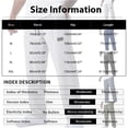 thumbnail image 4 of Mens Athletic Pants Breathable Slim Fit Drawstring Waist Stretch Casual Trousers Straight Leg Active Jogger Pants Dark Blue 2XL, 4 of 6