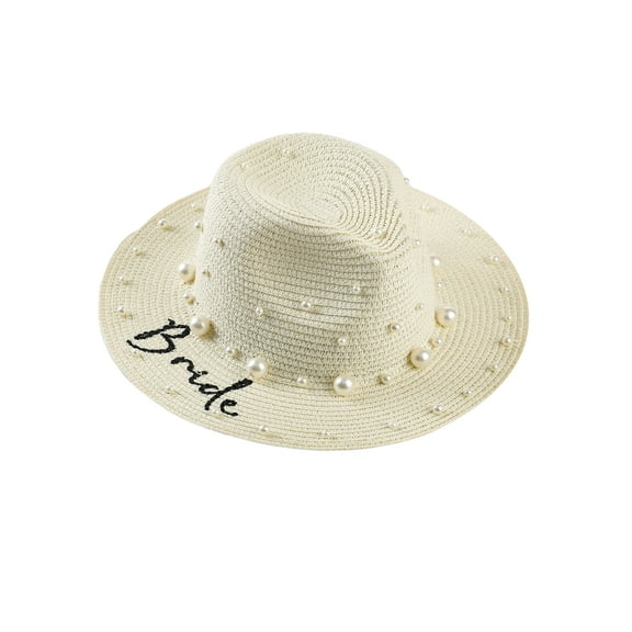 Pearl Accent Bride Hat, Adult, 1 Piece by Trimmings