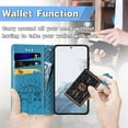 thumbnail image 4 of for Samsung Galaxy S23 Wallet Case, Cute Cat Dog Cartoon Style with Card Slots Holder PU Leather Flip Phone Cover Case for Samsung Galaxy S23 MG Purple, 4 of 18