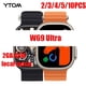 thumbnail image 2 of Reloj inteligente W69 ultra Original, dispositivo con 2GB de memoria, brújula de música Local, actualización 2023, IWO xuanjing unisex, 2 of 2