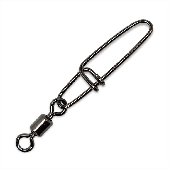 Gamakatsu Crosslock Snap with Superline Swivel (4 Pk)