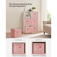 thumbnail image 4 of Storage Cubes Set of 6, 11-Inch Foldable Non-Woven Fabric Bins with Double Handles, Closet Organizers for Shelves, Clothes Storage, Durable and Portable, 4 of 5