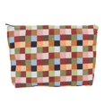 thumbnail image 1 of Cosmetic Bag, Elegant Multi Purpose Soft Makeup Bag  For Home Travel, 1 of 8