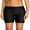 Black, variant on Solid Swim Shorts with Pockets for Womens High Waisted Swim Boardshorts Beach Swimwear Trunks