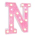 thumbnail image 1 of CSChome Warm White Alphabet Light LED Letter Light - Glitter Alphabet Sign with Hanging Hole, Night Light for Party Wedding Home Decoration, 1 of 7
