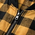 thumbnail image 6 of StSilkitty Mens Shirt Jacket Plaid Long Sleeve Full Zip up Jacket Coat with Pockets Lightweight Casual Shirts Coats, 6 of 8