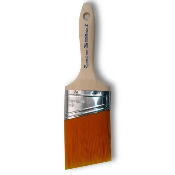 3" Proform Technologies PIC13-3.0 Picasso Chisel Angled Cut Beavertail Handle Paint Brush